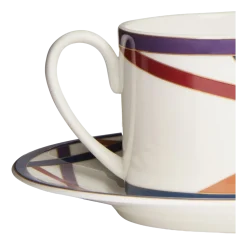 Kop & Schotel Missoni Nastri Multicolor 220 ml (Set van 6)