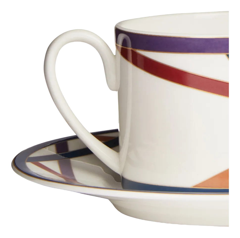 Missoni Kop & Schotel Nastri Multicolor 120 ml (Set van 6) Best