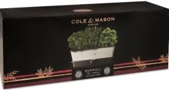 Cole and Mason Kruidenpot Cole & Mason Met Waterreservoir Breed Discount