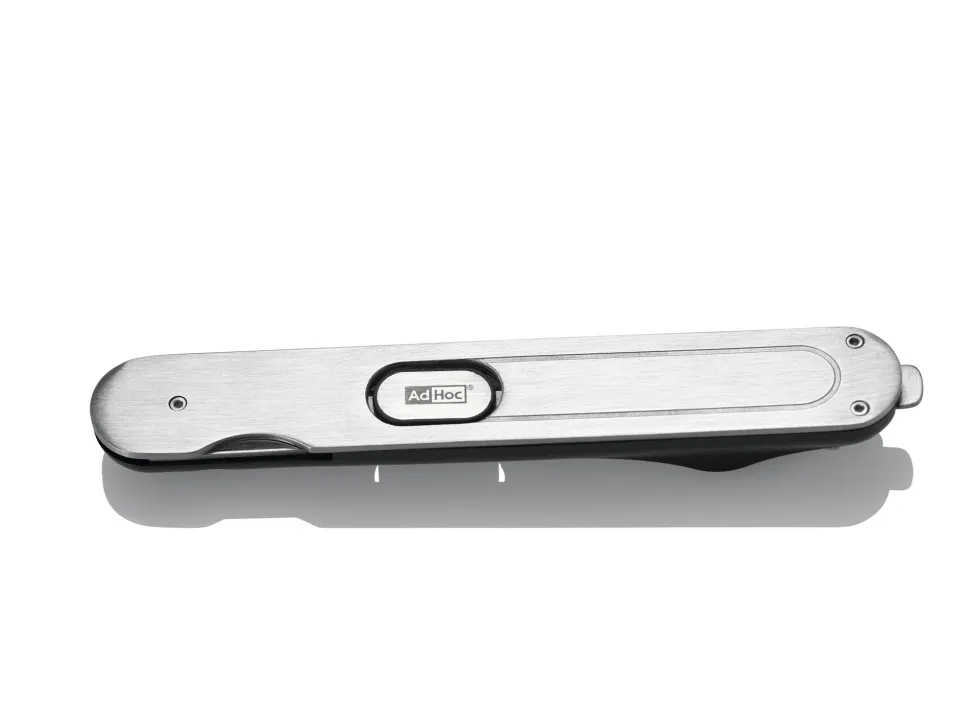 Kurkentrekker AdHoc Pushpull Zilverkleurig