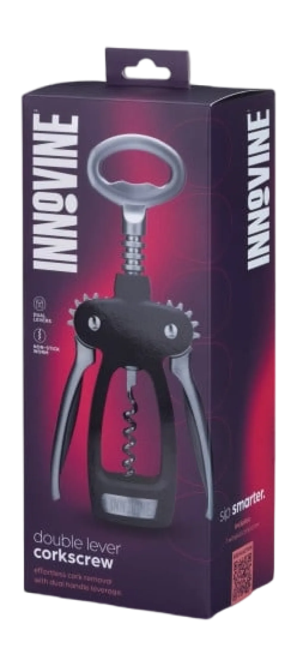 Innovine Kurkentrekker Double Lever Graphite Discount