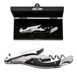 Kurkentrekker Laguiole Style de Vie Luxury Line Zwart Ebbenhout