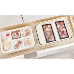 Lade organizer iDesign Eco Tray 2 Vaks Wit (28,1 x 19,2 x 6,4 cm)