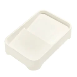 Lade organizer iDesign Eco Tray 2 Vaks Wit (28,1 x 19,2 x 6,4 cm)