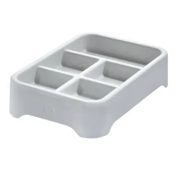 iDesign Lade organizer Eco Tray 5 Vaks Grijs (28,1 x 19,2 x 6,4 cm) Outlet