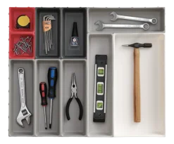 Joseph Joseph Lade organizer Duo Drawer Organiser Set Grijs (10-delig) Sale