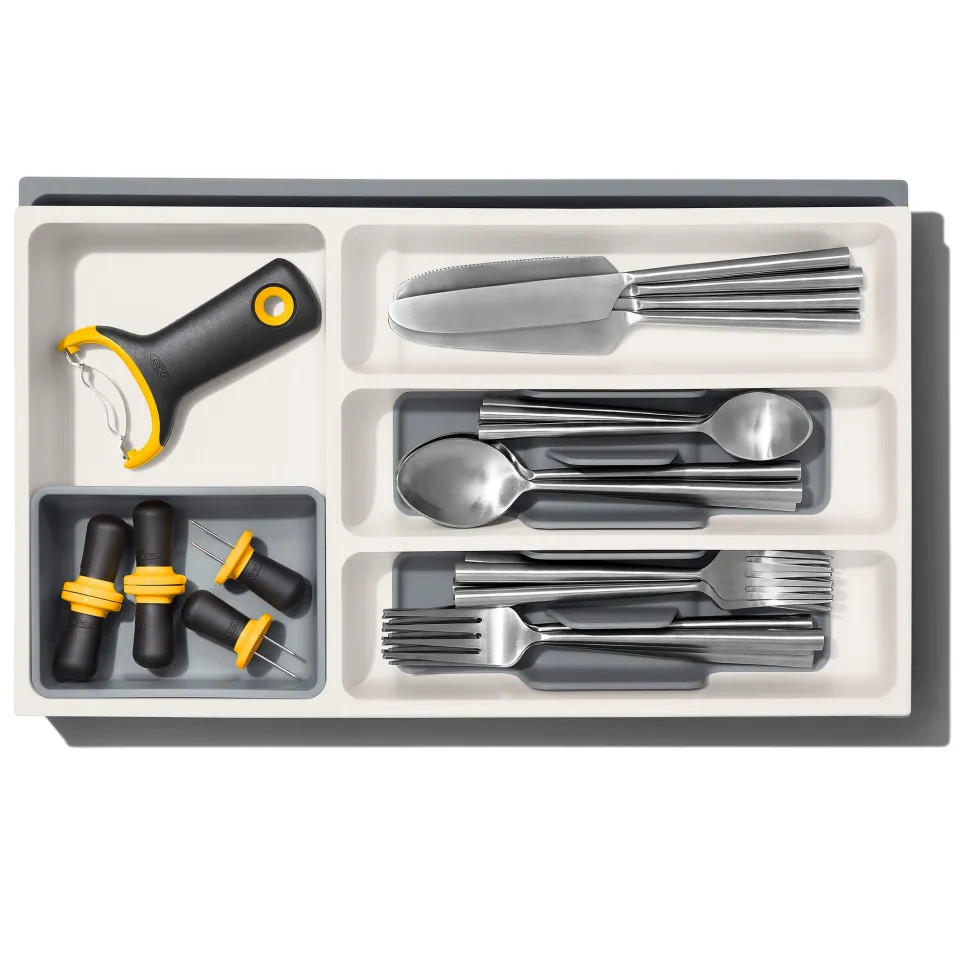 Lade organizer OXO Good Grips Verstelbaar Grijs