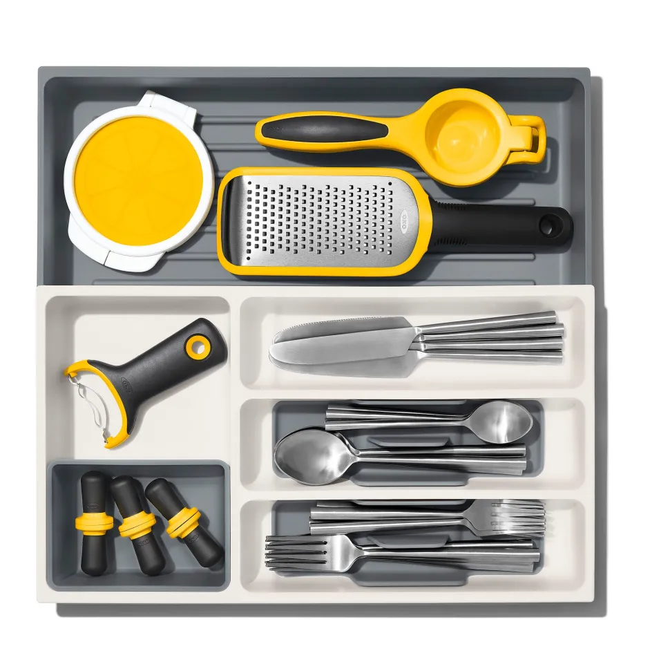 Lade organizer OXO Good Grips Verstelbaar Grijs