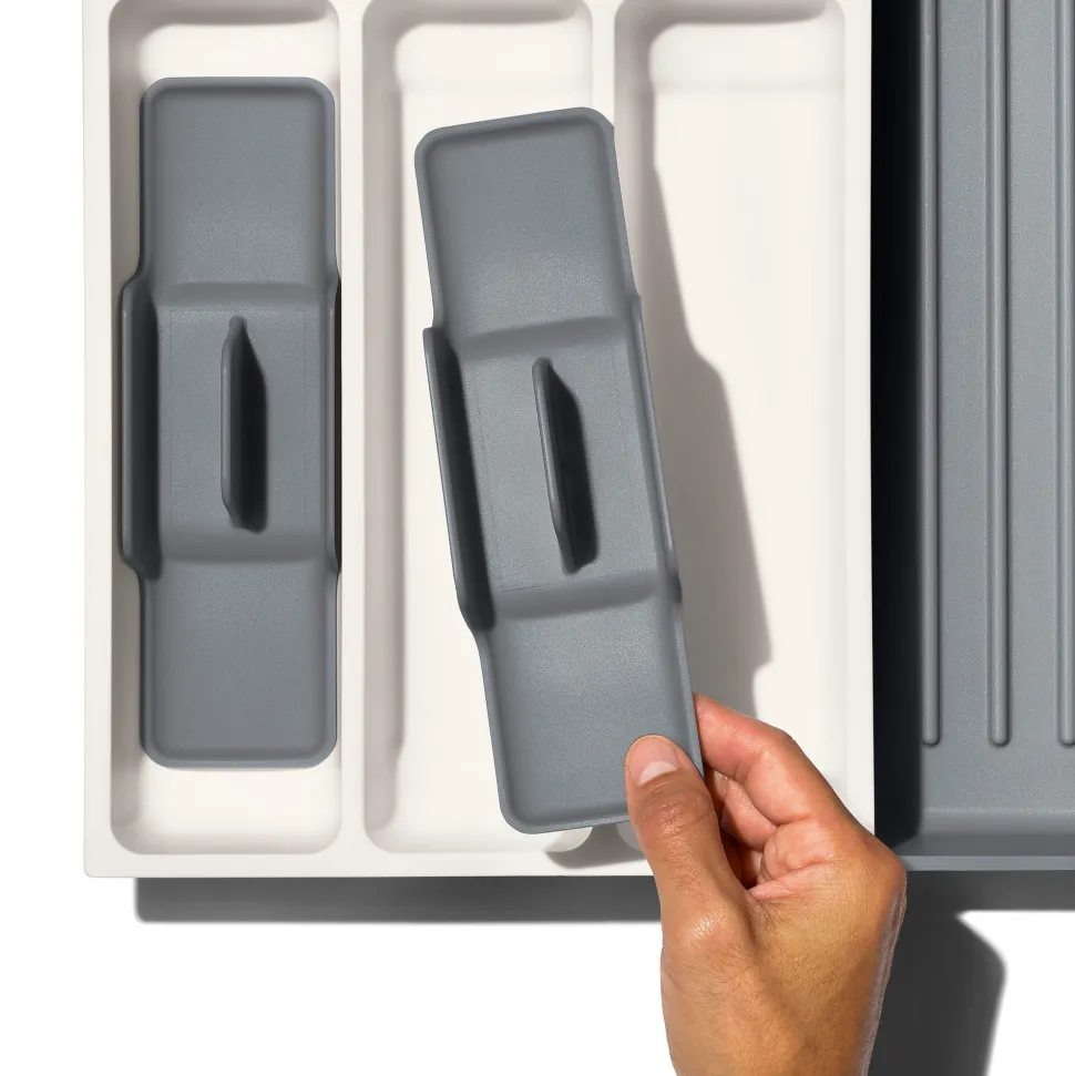 Lade organizer OXO Good Grips Verstelbaar Grijs