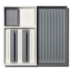 OXO Lade organizer Good Grips , met verdelers Grijs