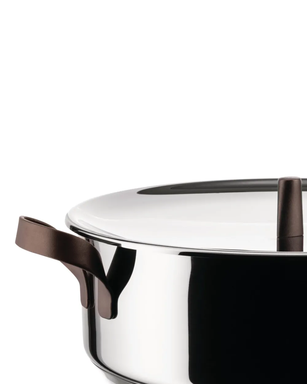 Alessi Lage Kookpan Edo Brown 24 cm
