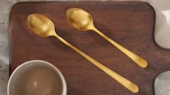 Latte lepel Amefa Austin Gold (6-delig)