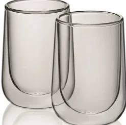 Latte Macchiato Glas Kela Fontana Transparant 250ml (Set van 2)