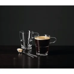 Leonardo Latte Macchiato Glas Senso 250 ml met lepel (4-delig) Hot