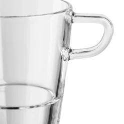Leonardo Latte Macchiato Glas Senso 250 ml met lepel (4-delig) Hot