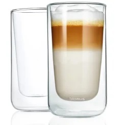 Latte Macchiatoglazen Blomus Nero (2-delig)