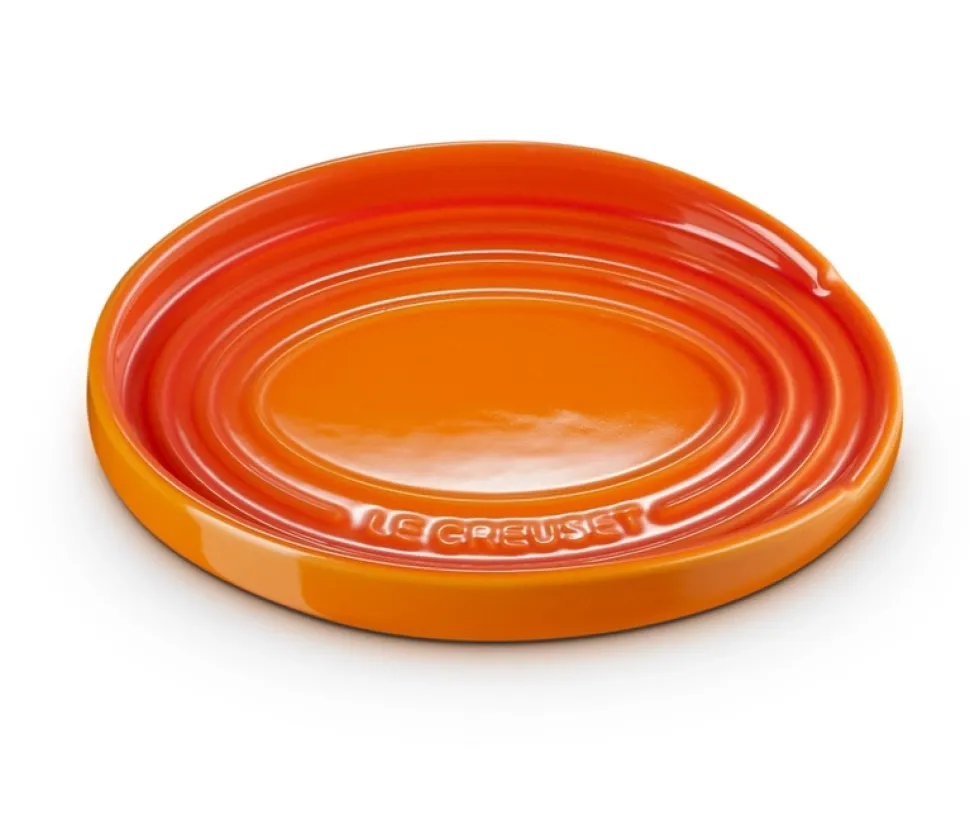 Lepelhouder Le Creuset Ovaal Oranjerood