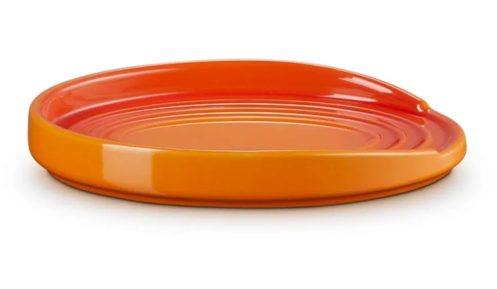 Lepelhouder Le Creuset Ovaal Oranjerood