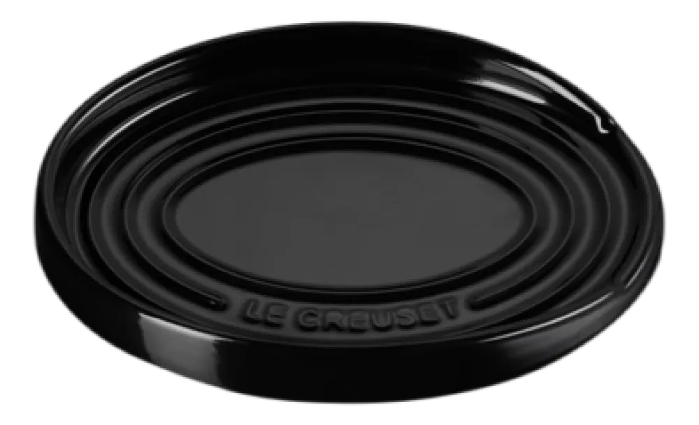 Le Creuset Lepelhouder Ovaal Ebbenzwart Best