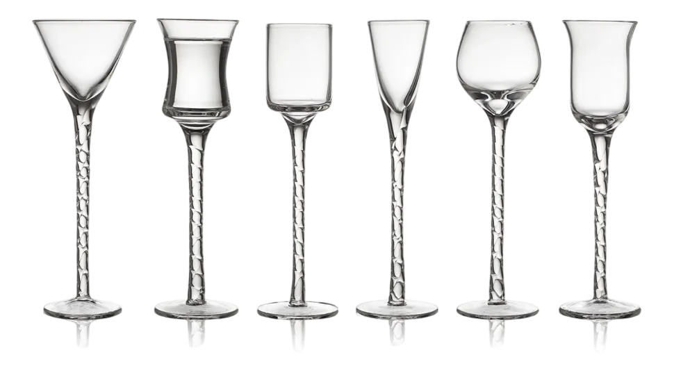 Likeurglas Lyngby Rom Clear 18 cm (Set van 6)