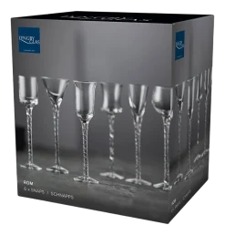 Likeurglas Lyngby Rom Clear 18 cm (Set van 6)