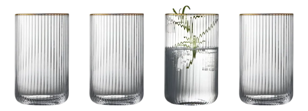 Lyngby Longdrinkglas Palermo Clear 500 ml (Set van 4) Best