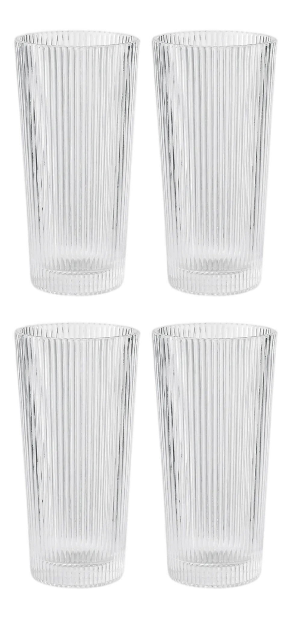 Longdrinkglas Stelton Pilastro Clear 300 ml (Set van 4)