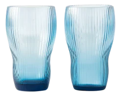 Longdrink POLSPOTTEN Pum Blue (Set van 2)