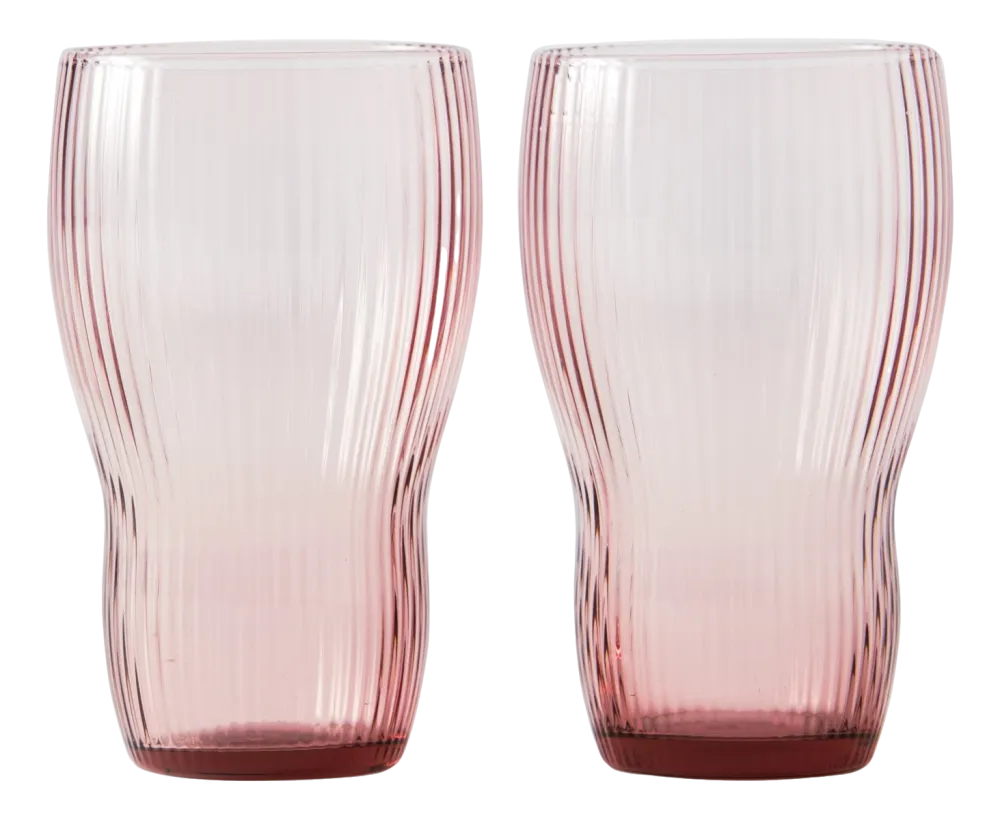 POLSPOTTEN Longdrink Pum Purple (Set van 2) New