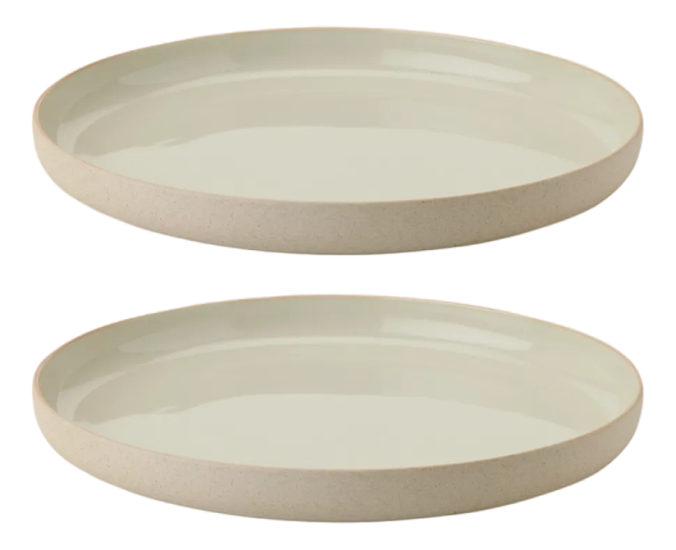 Lunchbord Stelton Emma Grey 19 cm (Set van 2)
