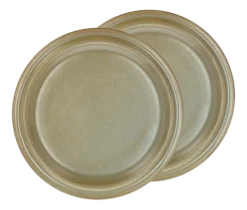 Lunchbord Villa Collection Evig Brown 20 cm (Set van 2)