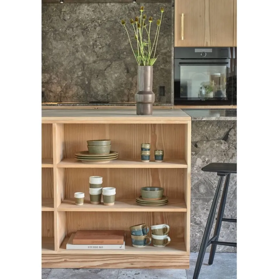 Lunchbord Villa Collection Evig Brown 20 cm (Set van 2)