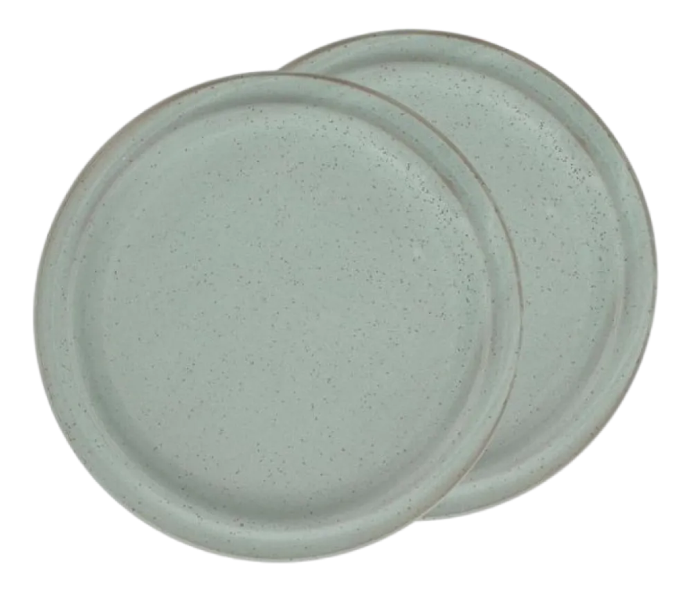 Villa Collection Lunchbord Evig Green 20 cm (Set van 2) Discount