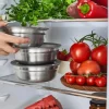 Lunchbox Black+Blum Meal Prep Food Bowl Small Grijs/Rood