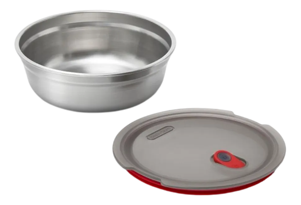 Lunchbox Black+Blum Meal Prep Food Bowl Small Grijs/Rood