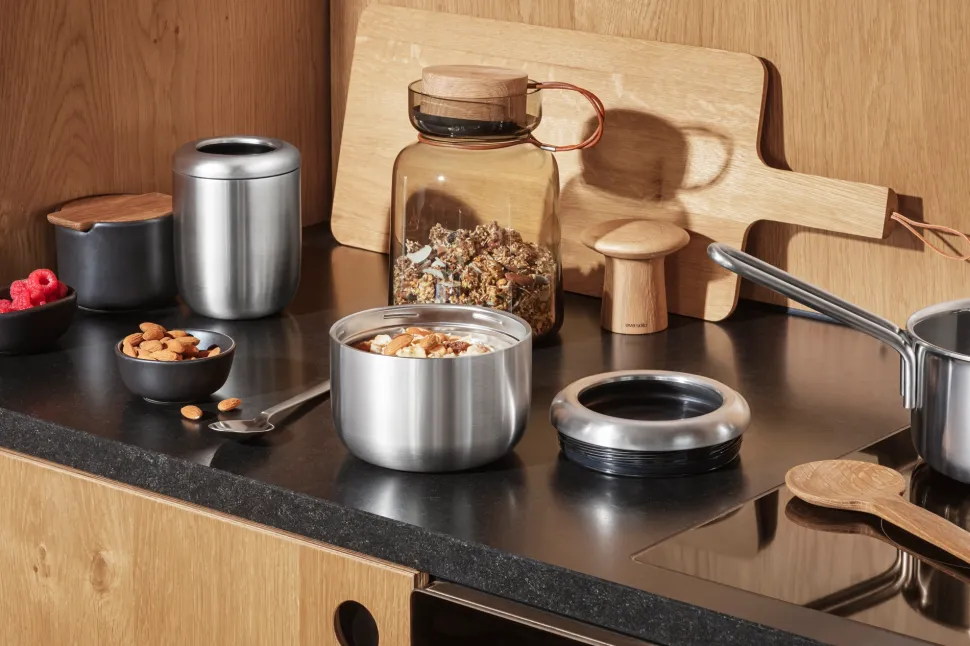 Lunchbox Eva Solo To Go Thermo Steel Black 640 ml