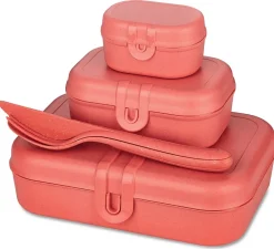 Koziol Lunchbox Bio-Circulair Pascal Ready Nature Coral (6-Delig)