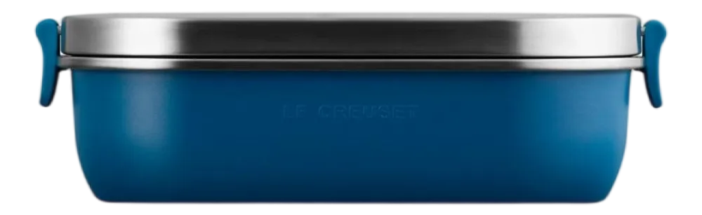 Le Creuset Lunchbox On The Go Deep Teal 0,9L New