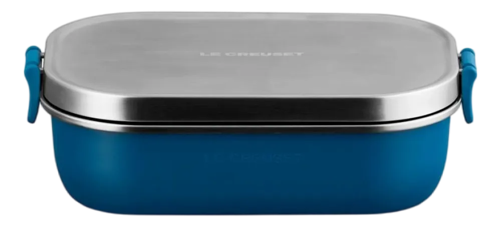 Le Creuset Lunchbox On The Go Deep Teal 0,9L New