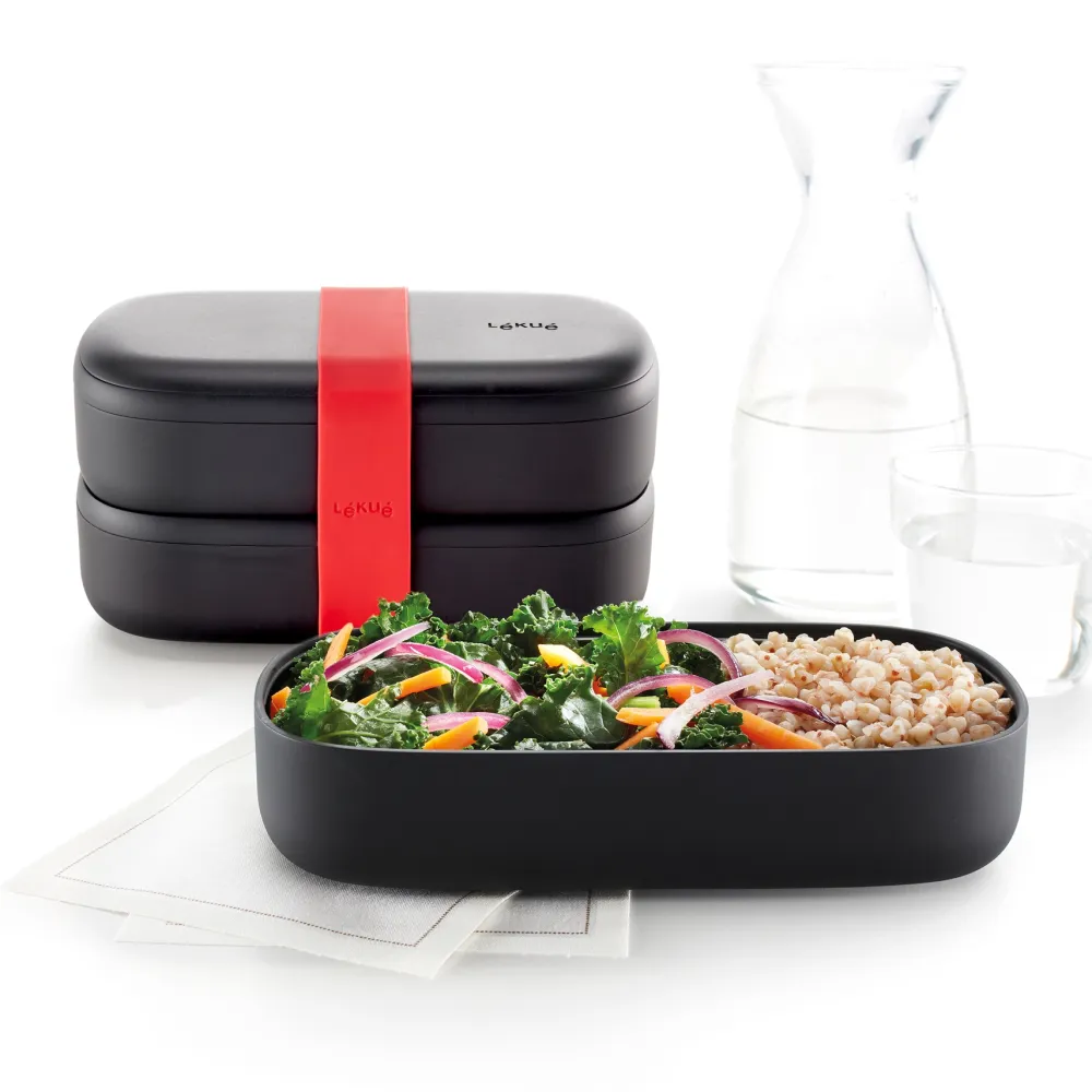 Lekue Lunchbox Lékué Lunchbox To Go Limited Edition 1 L Black