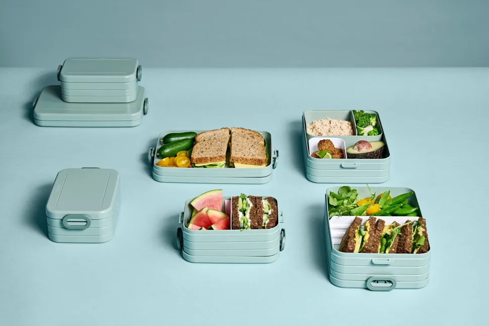 Lunchbox Mepal On The Go Bento Take A Break Midi Vivid Blue 900 ml