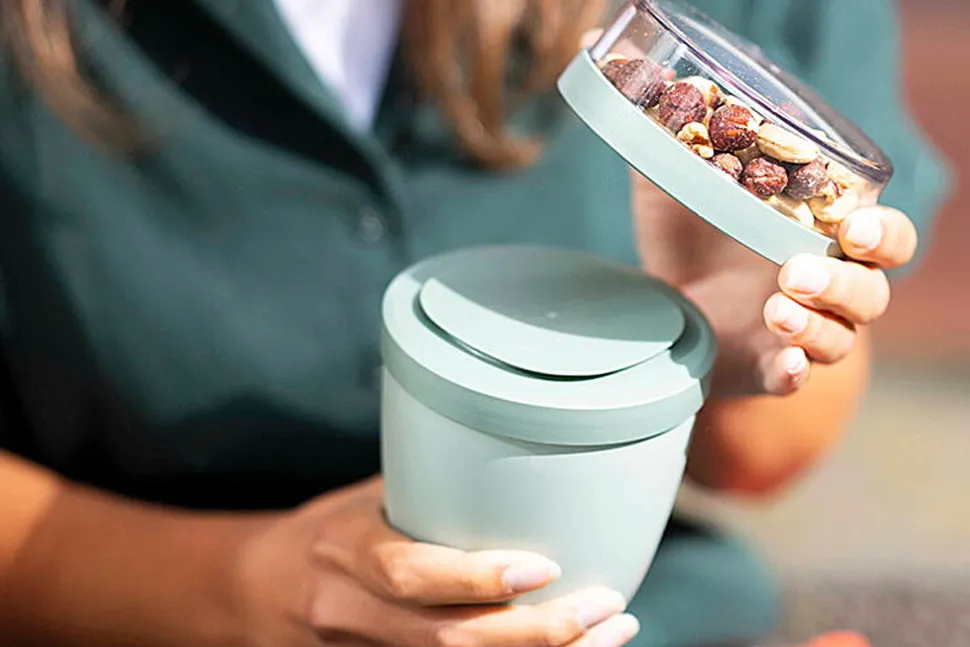 Lunchbox Mepal On The Go Ellipse Mini Nordic Sage 300 ml + 120 ml