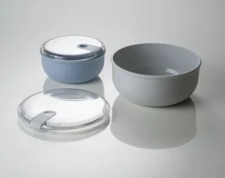 Lunchbox Omada Pull Box Rond Blauw 1,8L