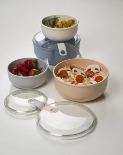 Omada Lunchbox Pull Box Rond Beige 1,8L Clearance