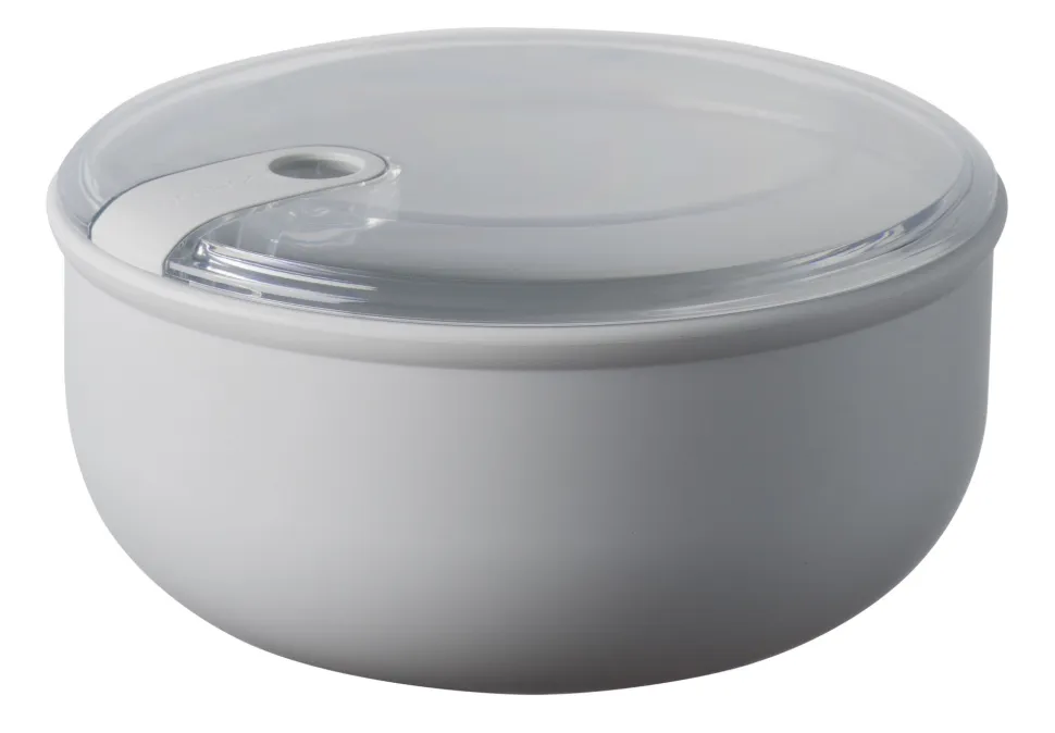 Lunchbox Omada Pull Box Rond Grijs 1,8L