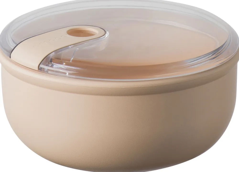 Omada Lunchbox Pull Box Rond Roze 750 ml Hot