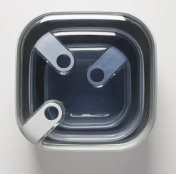 Lunchbox Omada Pull Box Vierkant Sky (3-Delig)