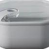 Lunchbox Omada Pull Box Vierkant Grijs 1L