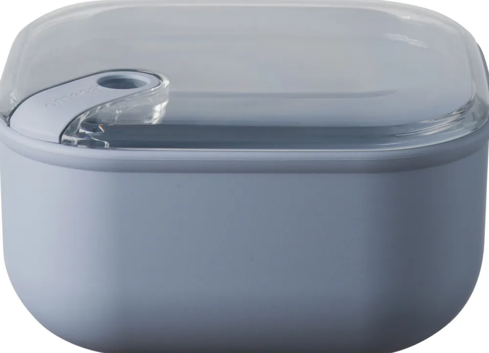 Omada Lunchbox Pull Box Vierkant Blauw 2L New