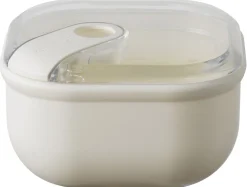 Omada Lunchbox Pull Box Vierkant Beige 425 ml